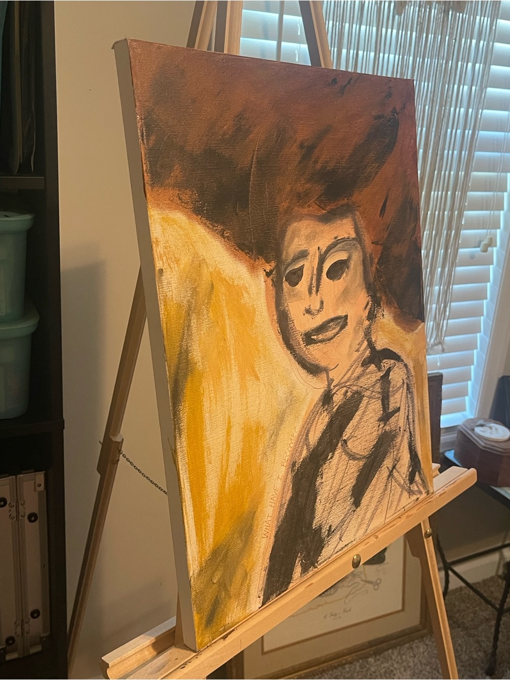 Original Abstract Acrylic On Canvas Painting - Picture 5 of 5